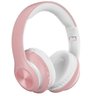 Fone de Ouvido Bluetooth 5.0 Dobrável Sem Fio Rosa P68 - 4