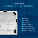 Ver imagem 3 de Spa Quadrado Magnolia Padrão com Hidro em Acrílico