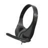 Headset Fone Ouvido Usb Com Microfone Telemarketing Callcenter C3Tech Ph-340bk Preto - 1