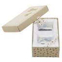 Ver imagem 4 de Jogo de Sapatinhos em Zamac para Guardar Dente e Cabelo 2 Peças Rojemac