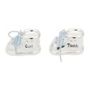 Ver imagem 3 de Jogo de Sapatinhos em Zamac para Guardar Dente e Cabelo 2 Peças Rojemac