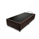 Ver imagem 2 de Box Baú Max Ultra 79cm Casal Suede com Estrutura em Madeira Marrom Maxispuma