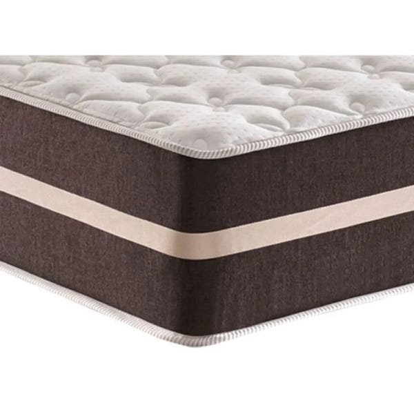 Cama Box Casal + Colchão de Molas - Comfort Prime - Classic Superlastic 138cm - Marrom - 4