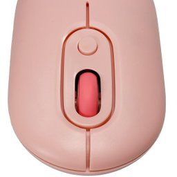 Mouse Optico sem Fio Retro Rosa OEX MS604 - 4