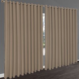 cortina quarto Janela 2,70 x 1,60 apartamento Turin bege - 1