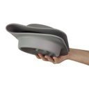 Ver imagem 6 de Comedouro Bebedouro Silicone 2 em 1 Cachorro Gato Pet Animais Estimaçao Dobravel Portatil Viagem Cam