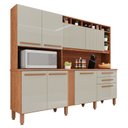 Ver imagem 2 de Cozinha Compacta 100% MDF 8 Portas 2 Gavetas Millena Yescasa