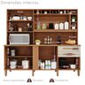 Cozinha Compacta 100% MDF 8 Portas 2 Gavetas Millena Yescasa - 5