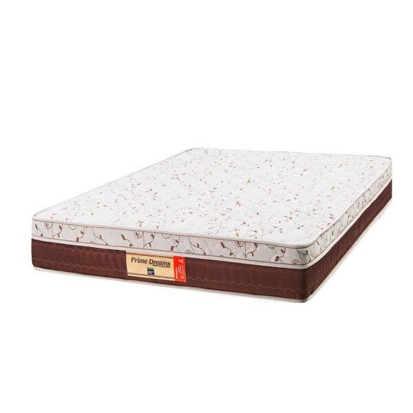 Colchão Viúva Comfort Prime de Prime Dreams Molas Ensacadas - 128x188x26 - - Marrom - 1