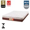 Colchão Viúva Comfort Prime de Prime Dreams Molas Ensacadas - 128x188x26 - - Marrom - 3