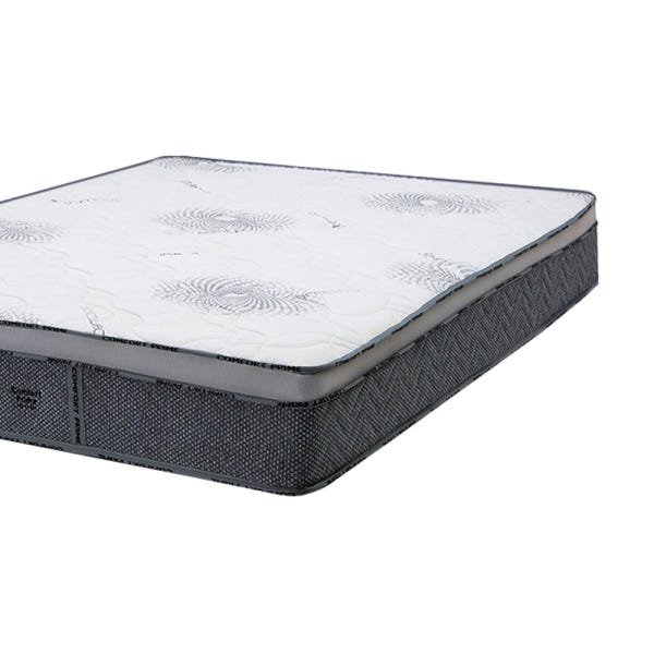 Colchão Viúva Comfort Prime de Sensitive Molas Superlastic - 128x188x27 - - Cinza - 3
