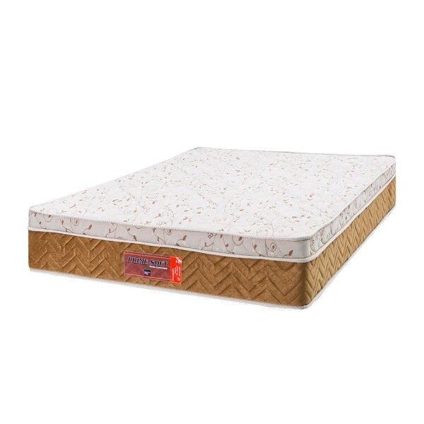 Colchão Queen Comfort Prime Prime Soft Molas Ensacadas - 158x198x30 - - Bege - 1