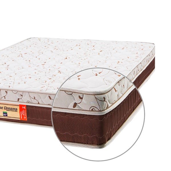 Colchão Casal Comfort Prime de Prime Dreams Molas Ensacadas - 138x188x26 - - Marrom - 4