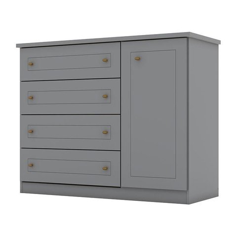 Cômoda Nova York Cinza – Henn