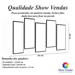 Quadro Decorativo Para Sala Quarto Cavalo Selvagem Montanha - 3