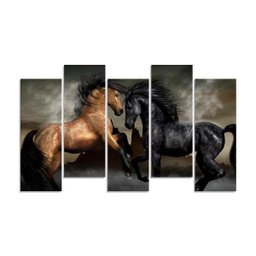 Quadro Decorativo Para Sala Quarto Cavalo Selvagem Montanha - 1