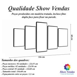 Quadro Decorativo Sala Casa Cavalo Selvagem Montanha - 3