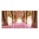 Ver imagem 1 de Quadro Decorativo para Sala Árvore Cerejeira Rosa