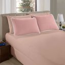 Ver imagem 1 de Jogo de Cama Casal 100% Algodão Estampado 3pçs Ciranda Blush II Vivaldi Premium Sul Brasil