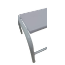 Ver imagem 4 de Escada Clínica de 1 Degrau Esmaltada Tubo 3/4 com Piso em Mdf Branca Medcombo