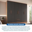 Ver mais imagens de Guarda-Roupa 6 Portas 2 Gavetas Pequim