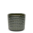 Ver imagem 1 de Cachepot Decorativo em Cerâmica Verde 13cm 24079 Mart