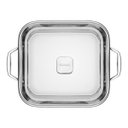 Ver imagem 2 de Caçarola Funda Quadrada Aço Inox Grano 7,3L