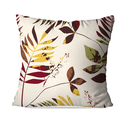 Ver imagem 2 de Kit com 4 Capas para Almofadas Decorativas Abstrato Folhas Amarelas