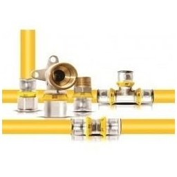 Tubo Gás Pex Multicamadas Amanco 26mm C/ 50 Mts Amarelo - 6