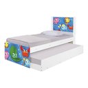 Ver imagem 6 de Bi Cama Juvenil Zap com Cabeceira Fundo do Mar Peixinhos