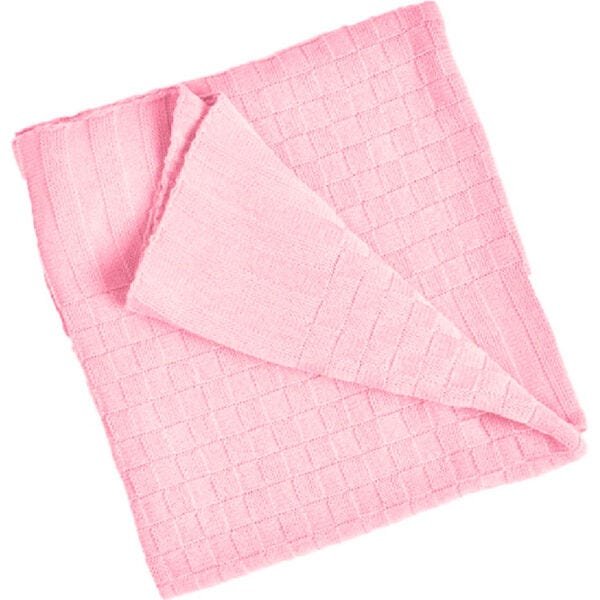 Manta para Bebê Colibri Quadrados - 78x78cm - Rosa