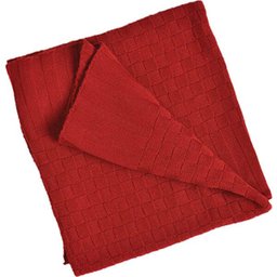 Manta para Bebê Colibri Quadrados - 78x78cm - Vermelho - 1