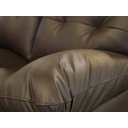 Ver imagem 5 de Sofá de Couro Marselha 2 Lugares Marrom Pigmentado - Mempra