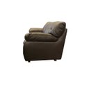Ver imagem 3 de Sofá de Couro Marselha 2 Lugares Marrom Pigmentado - Mempra