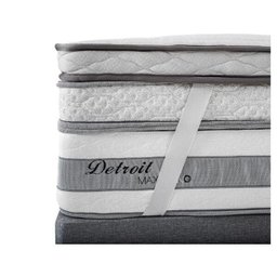 Pillow Top Herval Confort, Queen - com elástico, 8 x 158 x 198 cm - 3 Pillow Top Herval Confort, Queen - com elástico, 8 x 158 x 198 cm - 3