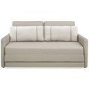 Ver imagem 4 de Sofá-Cama Herval Aurora, com Colchão de Casal, 2 Lugares, Linho Bege Areia