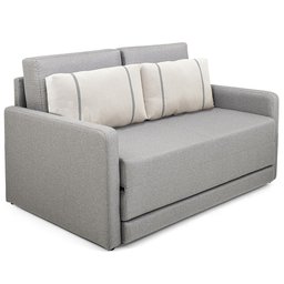 Sofá Cama Casal 2 Lugares Herval Aurora Linho Premium 146x194x75cm - 4