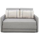 Ver imagem 3 de Sofá Cama Casal 2 Lugares Herval Aurora Linho Premium 146x194x75cm