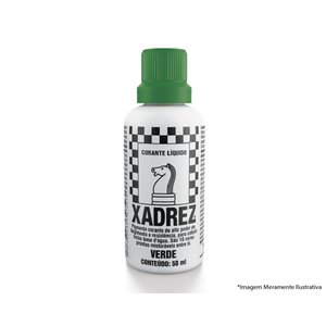 Corante Liq Xadrez Extra 50ml Verde C/12pcs