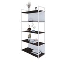 Ver imagem 3 de Estante 05 Prateleiras c/Fundo Yon 80cm Est.Branca