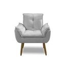 Ver imagem 5 de Poltrona Decorativa Opala para Sala Confortável Arapongas