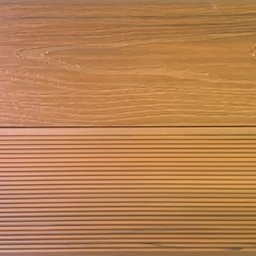 Deck Régua em Wpc Cor Teca 0,406m² (2,90m X 14cm) - 1