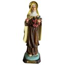 Ver imagem 1 de Imagem De Santa Teresinha Freira Carmelita Em Resina 31 Cm