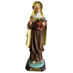 Imagem De Santa Teresinha Freira Carmelita Em Resina 31 Cm - 1