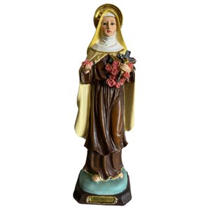 Imagem De Santa Teresinha Freira Carmelita Em Resina 31 Cm