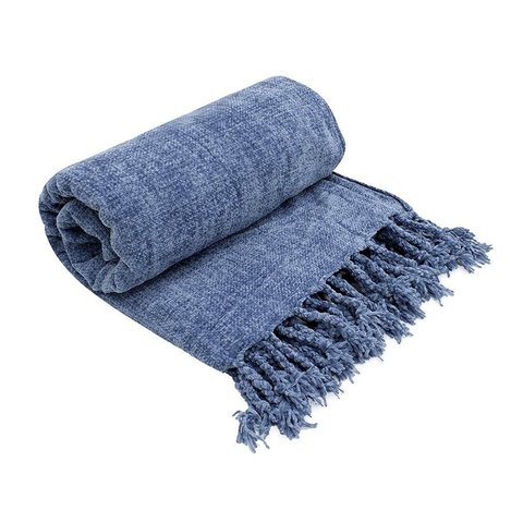 Manta Solteiro - Chenille:portage