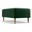 Ver imagem 3 de Puff Bela Manu Decor Madri Pés Palito Couríssimo Verde Musgo