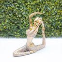 Ver imagem 3 de Bailarina Decorativa Enfeite Escultura Menina Elegante Luxo Objeto Decorativo Estatueta Sala Estar Q
