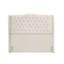 Ver imagem 3 de Cabeceira de Cama Box Casal 140 Cm Dubai Premium - Veludo Bege Claro