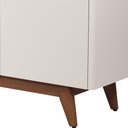 Ver imagem 4 de Buffet 4 Portas 2 Prateleiras Pulse 180 cm - Canella c/ Off White Fosco